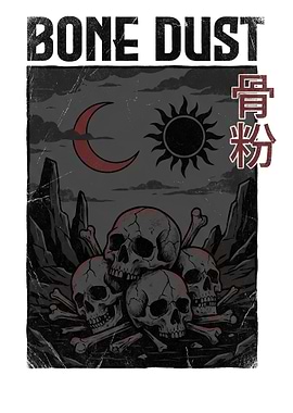 Bone Dust Skulls and Celestial Bodies