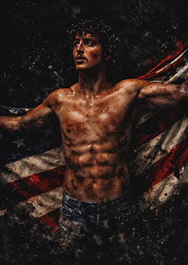 Benson Boone painting