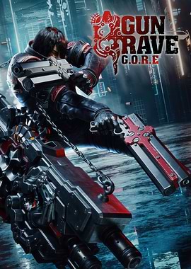 Gungrave G.O.R.E. Video Game Art