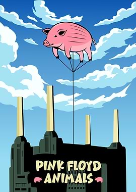 Pink Floyd Animals Album Art