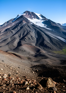 Volcanic Mountain Landscape