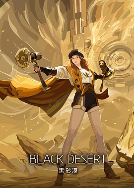 Black Desert Character Art