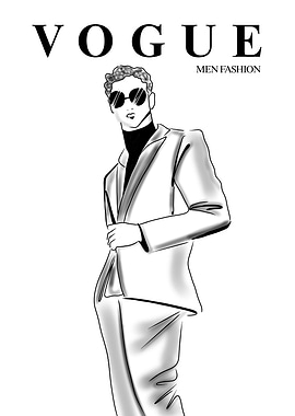 Vogue Men Fashion Cover