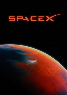 SpaceX Mars Planet
