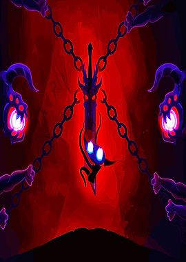Demonic Sword and Lanterns