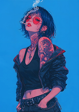 Short Hair Anime Girl