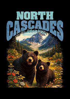 North Cascades Bears Landscape