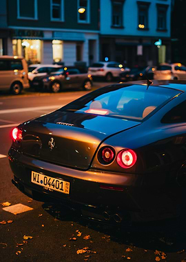 Ferrari 612 Scaglietti Rear View