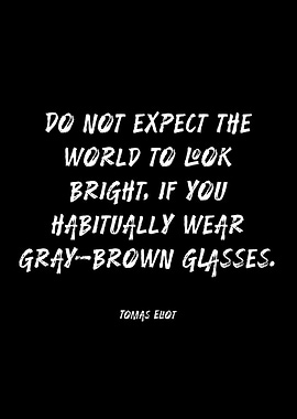 Inspirational Quote on Black Background