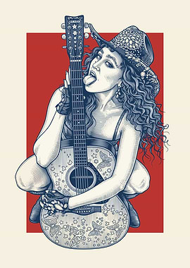 Chappell Roan with Guitar