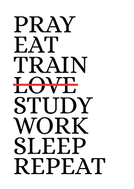 Motivational List with Red Line