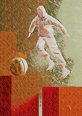 Basketball Player in Motion