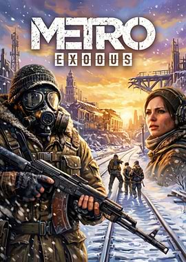 Metro Exodus Game Cover Art