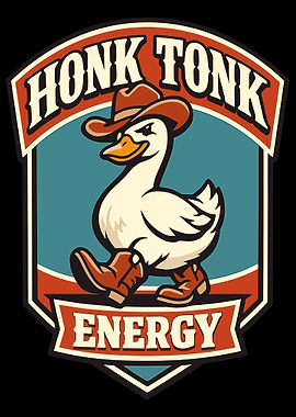 Honk Tonk Energy Duck