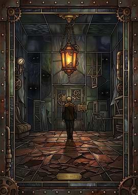 Steampunk Silent Hill 2 Hallway