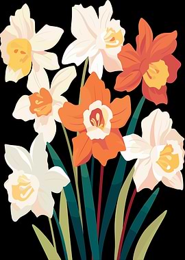 Daffodil Flower Arrangement