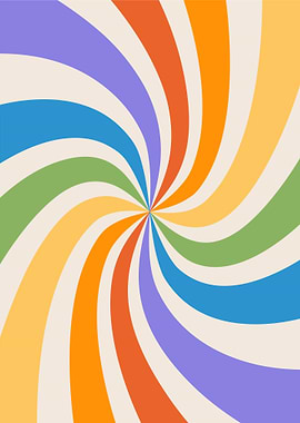 Retro Swirl Pattern