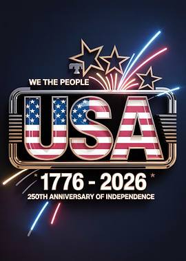USA 250th Anniversary of Independence