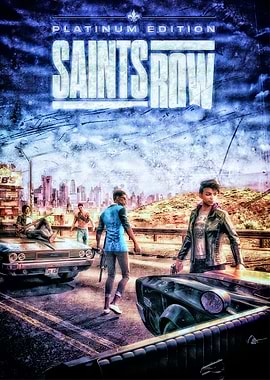 Saints Row Platinum Edition Cover Art
