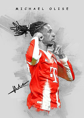 Michael Olise Celebration