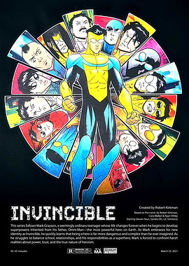 Invincible Comic Poster