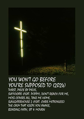 Glowing Cross and Tracklist