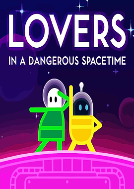 Lovers in a Dangerous Spacetime Game Art
