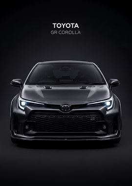 Toyota GR Corolla Front View