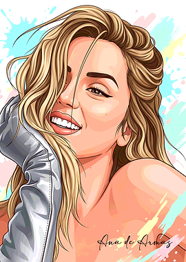 Ana de Armas Portrait