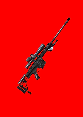 Sniper Rifle with Scope