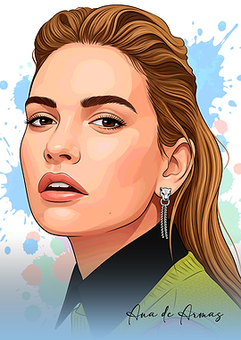 Ana de Armas Portrait