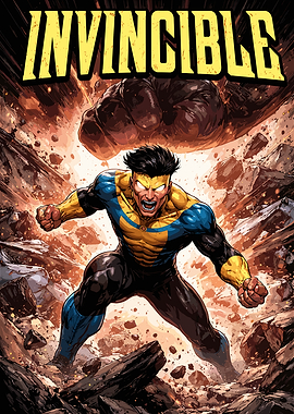Invincible Comic Book Cover