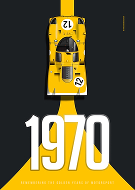 The Golden Year 1970 Ferrari 512S Yellow