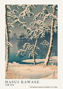 Hasui Kawase Winter Landscape