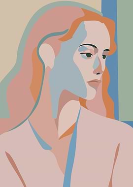 Stylized Portrait of a Woman