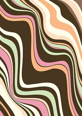 Retro Swirl Pattern