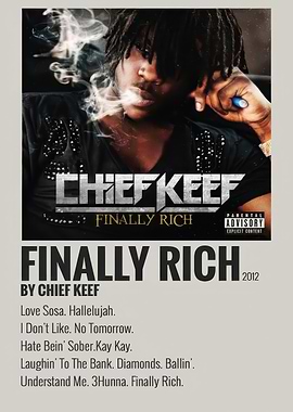 Chief Keef Finally Rich Album Cover
