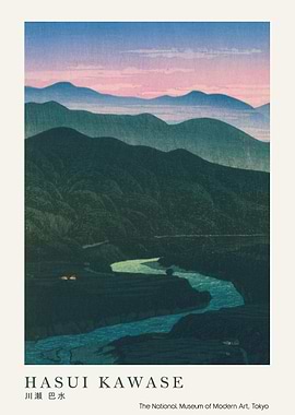 Hasui Kawase Landscape Print