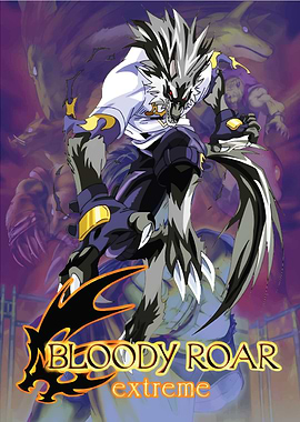 Bloody Roar Extreme Anime Wolf Character