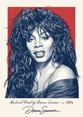 Donna Summer Archival Print