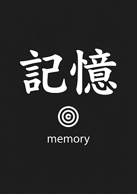 Japanese Characters and 'memory'