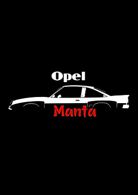 Opel Manta Silhouette