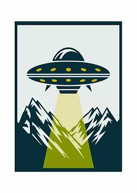 UFO Abducting Mountains