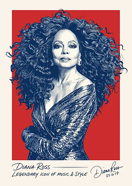 Diana Ross Portrait