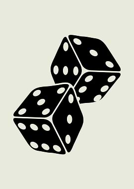 Two Black Dice