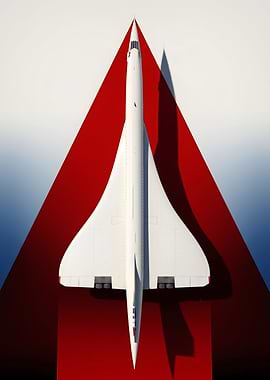 Concorde Supersonic Jet
