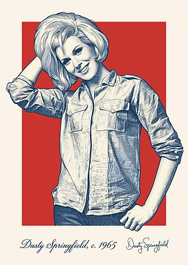 Dusty Springfield Portrait