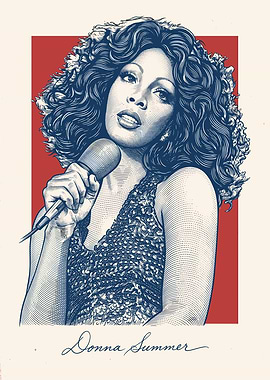 Donna Summer Portrait
