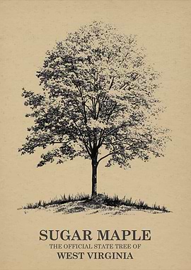 Sugar Maple Official State Tree of West Virginia
