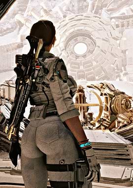 first descendant in Futuristic Setting
